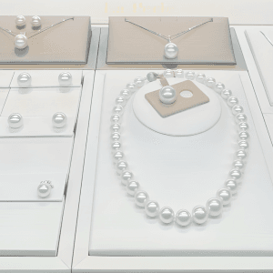8.5-9mm Pearl Solitaire White Japanese Akoya Pearl Stud Earrings